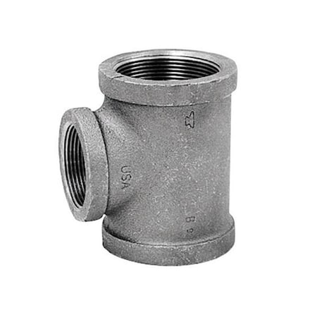 Homecare Products 8700122404 0.5 x 0.5 0.38 in. Red Galvanized Reducing Iron Tee HO1492263